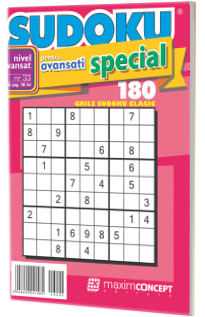 Sudoku pentru avansati. 91 grile sudoku. Numarul 33