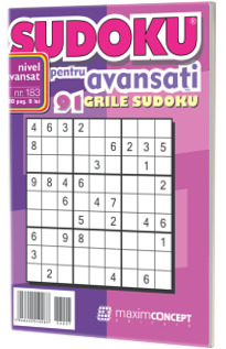 Sudoku pentru avansati nr. 183 Sudoku pentru avansati nr. 183