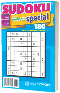 Sudoku pentru avansati special nr. 36 Sudoku pentru avansati special nr. 36
