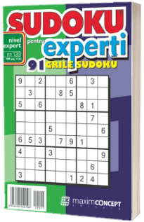 Sudoku pentru experti. 91 grile sudoku. Numarul 139