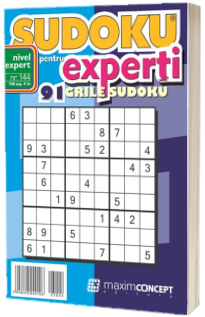 Sudoku pentru experti. 91 grile sudoku. Numarul 144