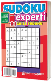 Sudoku pentru experti. 91 grile sudoku. Numarul 150