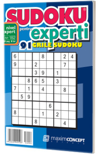 Sudoku pentru experti nr. 182 Sudoku pentru experti nr. 182