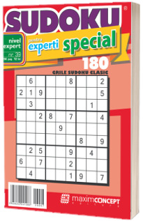 Sudoku pentru experti special, nr. 39