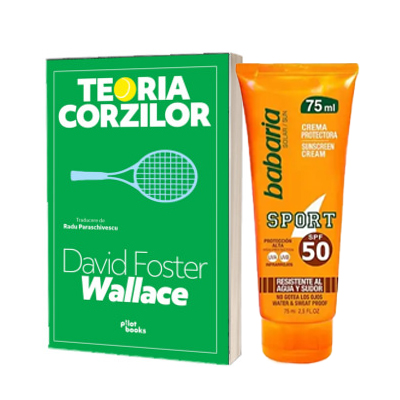 Summer kit - Crema cu SPF50 Sport Sun Cream si Teoria corzilor