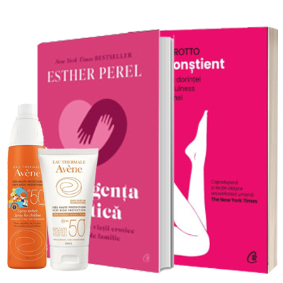 Summer Kit, Sex constient. Cultivarea dorintei prin mindfulness pentru femei, Inteligenta erotica, Spray SPF 50, Crema SPF 50