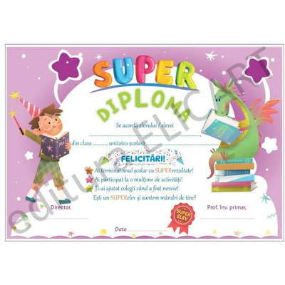 Super Diploma (Magician cu Dragon)