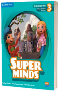 Super Minds Level 3. Students Book with eBook. British English (2nd Edition)