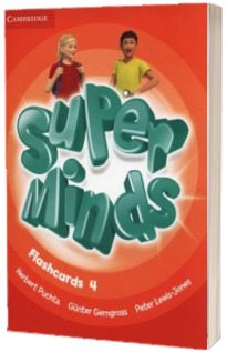 Super Minds Level 4 Flashcards (Pack of 89)