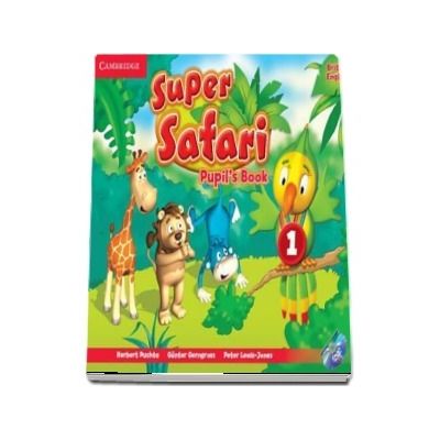 Super Safari Level 1 Pupils Book with DVD-ROM