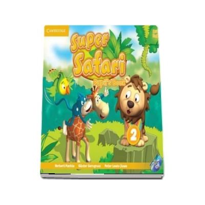 Super Safari Level 2 Pupils Book with DVD-ROM