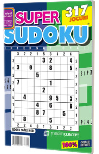 Super sudoku nr. 252 Super sudoku nr. 252