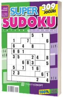 Super Sudoku, numarul 194. Nivel avansat