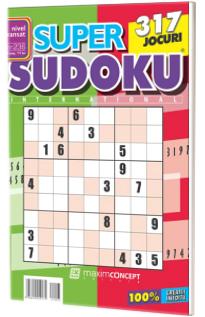 Super Sudoku, numarul 236. Nivel avansat