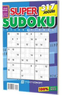 Super Sudoku, numarul 237. Nivel avansat