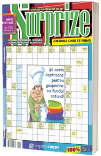 Surprize, numarul 262. Revista de integrame cu grad avansat de dificultate