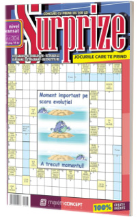 Surprize, numarul 304. Revista de integrame cu grad avansat de dificultate