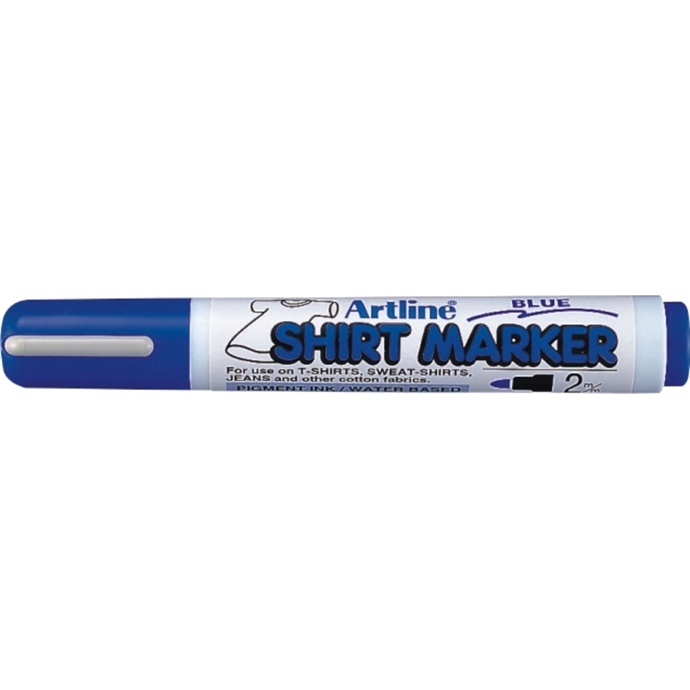 T-Shirt albastru corp plastic, varf rotund 2.0mm