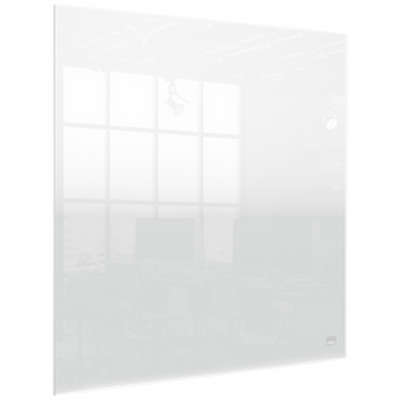 Tabla NOBO, acrylic, pentru birou sau perete, 45x45 cm, marker inclus, transparent