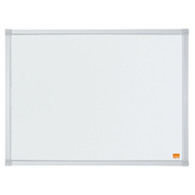 Tabla NOBO Essentials, otel lacuit, 60x45 cm, magnetica, include tavita, alb
