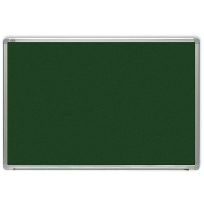 Tabla verde magnetica cu rama din aluminiu, 100 x 200 cm, pentru creta, Optima
