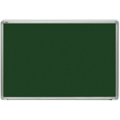Tabla verde magnetica cu rama din aluminiu, 120 x 300 cm, pentru creta, Optima