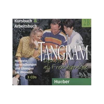 Tangram 2B. 3 CDs Kursbuch und Arbeitsbuch - Hortexte, Sprechubungen und ubungen zur Phonetik