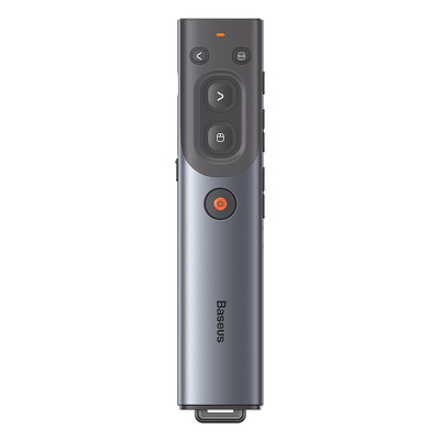 Telecomanda prezentari Orange Dot (WKCD020013), laser rosu, asistent vocal inteligent, gri