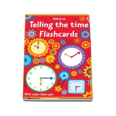 Telling the time flash cards