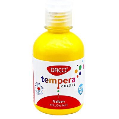Tempera 250 ml Galben DACO
