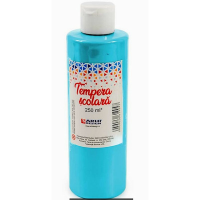 Tempera scolara 250 ml, bleu
