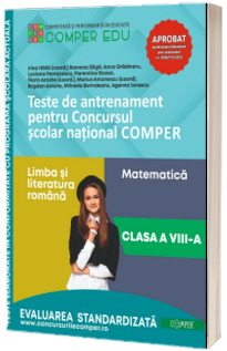 Teste de antrenament pentru Concursul scolar national COMPER. Clasa a VIII-a