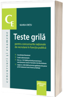 Teste grila pentru concursurile nationale de recrutare in functia publica