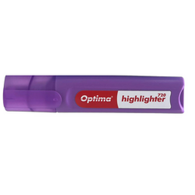 Textmarker cu varf lat 1-4mm, Optima 720 - mov