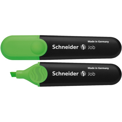 Textmarker Job cu varf tesit 1-5mm - verde