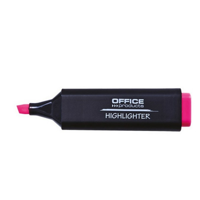 Textmarker roz cu varf lat
