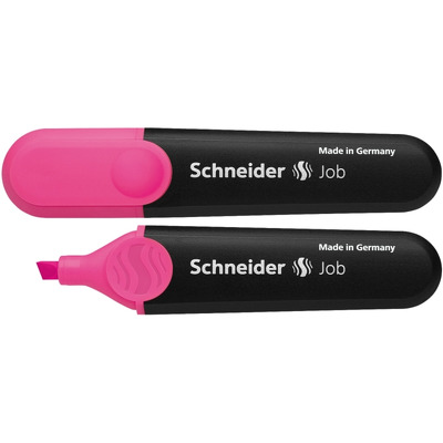 Textmarker Schneider Job, varf tesit 1 5mm - roz