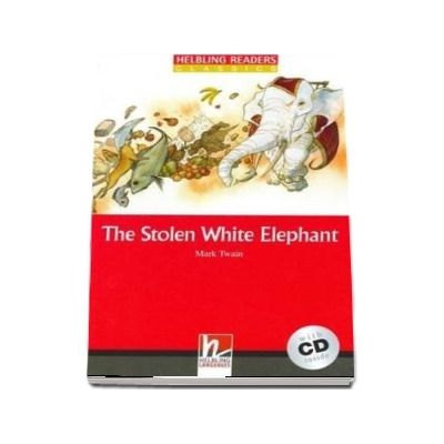 The Stolen White Elephant with Audio CD.  Level 3