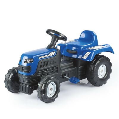Tractor cu pedale - albastru