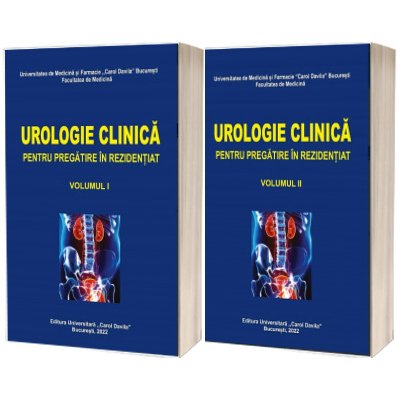 Urologie clinica pentru pregatirea in rezidentiat, volumele I si II