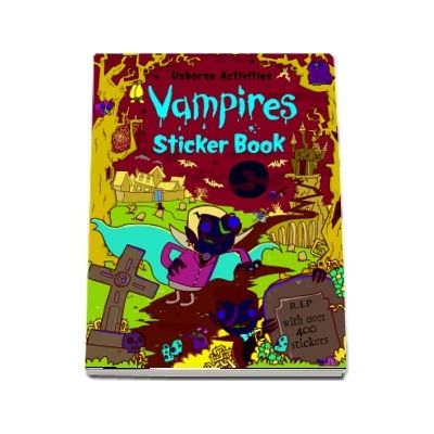 Vampires sticker book