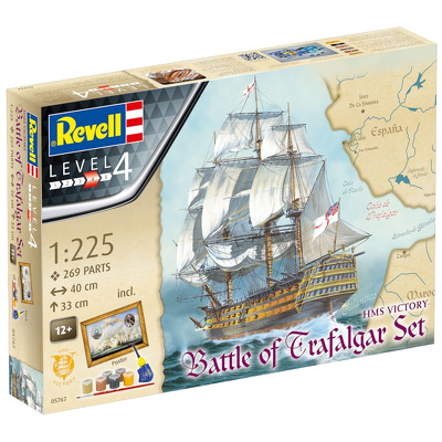 Vapor Revell Gift Set Battle Of Trafalgar Scara 1:225