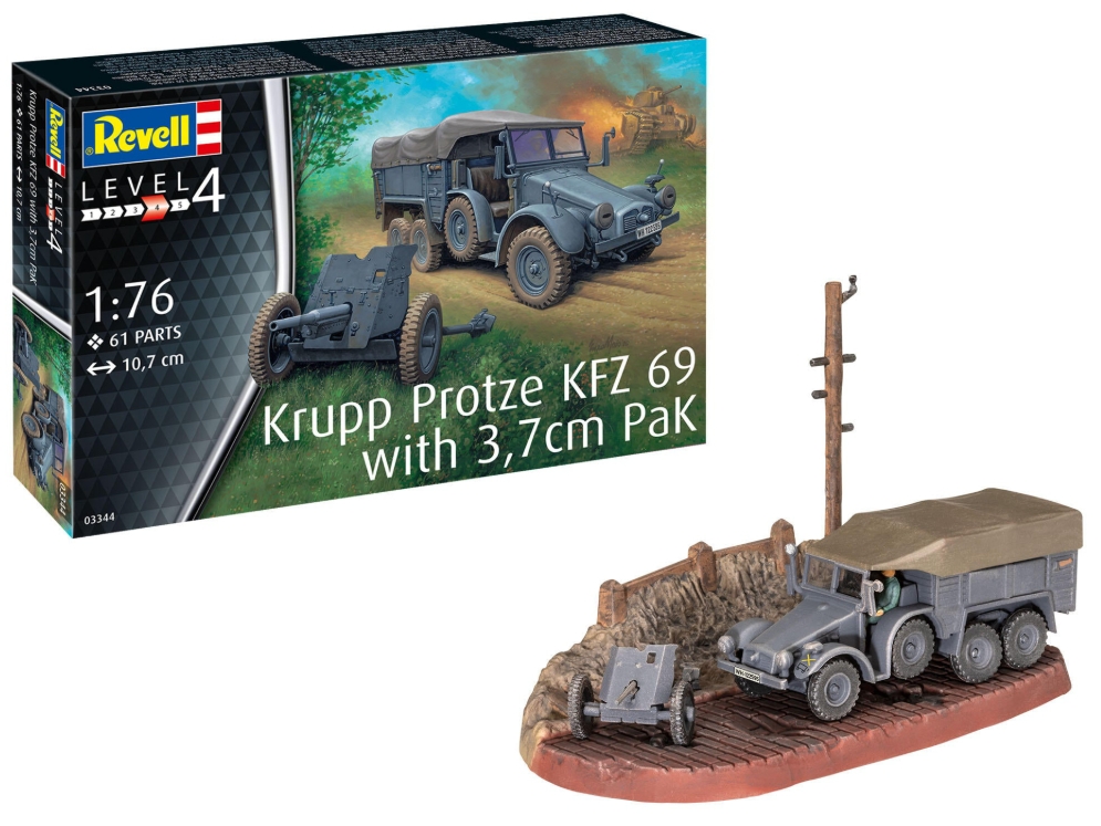 Vehicul german WWII cu tun antitanc – model militar detaliat pentru colectionari