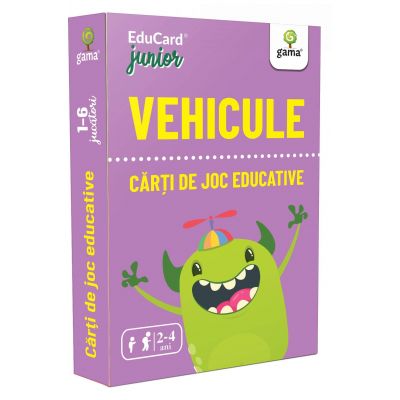 Vehicule, Carti de joc educative 2-4 ani