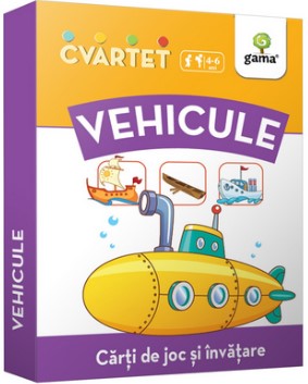 Vehicule - Carti de joc si invatare (Colectia Cvartet 4-6 ani)
