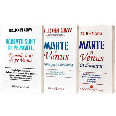 Dr. John Gray, Marte si Venus - Pachet 3 carti