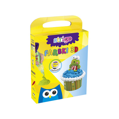 Vopsea 3D CUPCAKE FROG