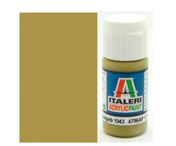 Vopsea acrilica Italeri Dark Yellow Tank