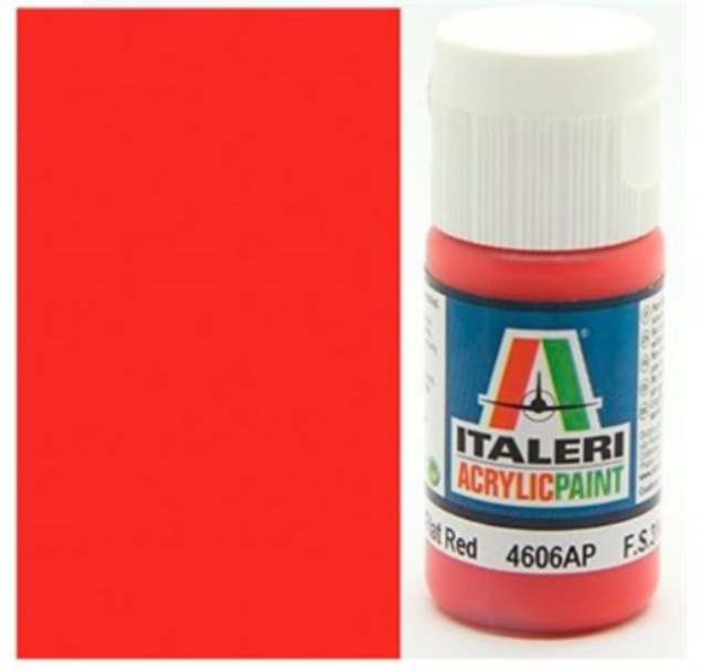 Vopsea acrilica rosu mat