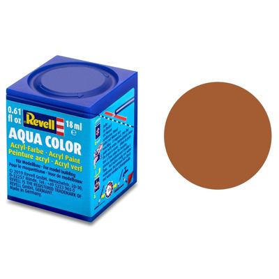 Vopsea Pe Baza De Apa Revell Matt Brown Ral 8023 18Ml